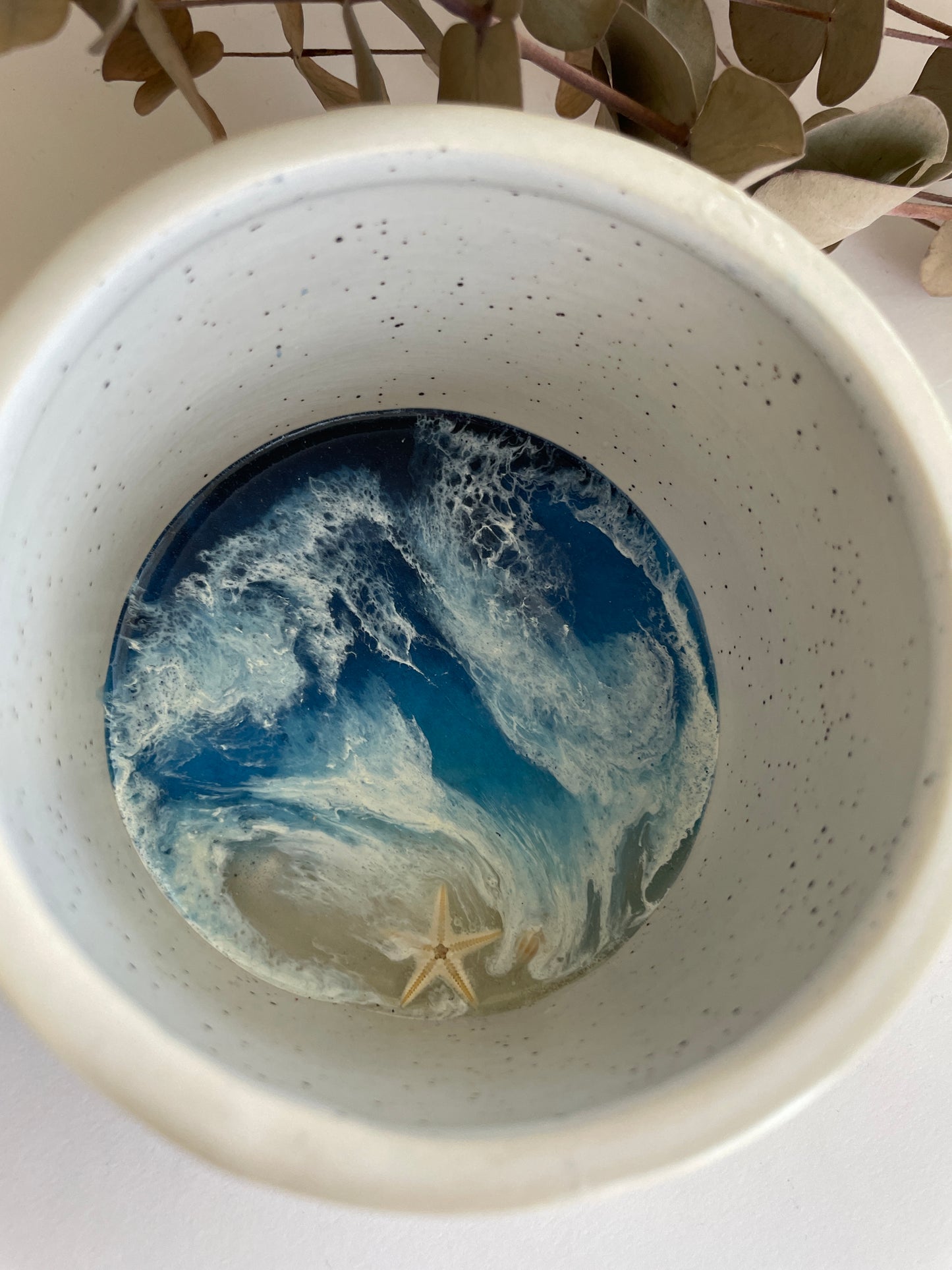 Cajitas redondas marinas