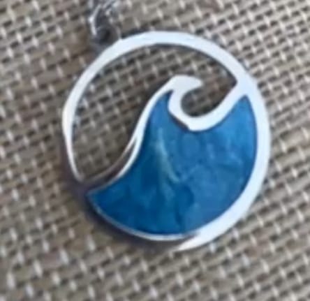 Colgantes ola de mar