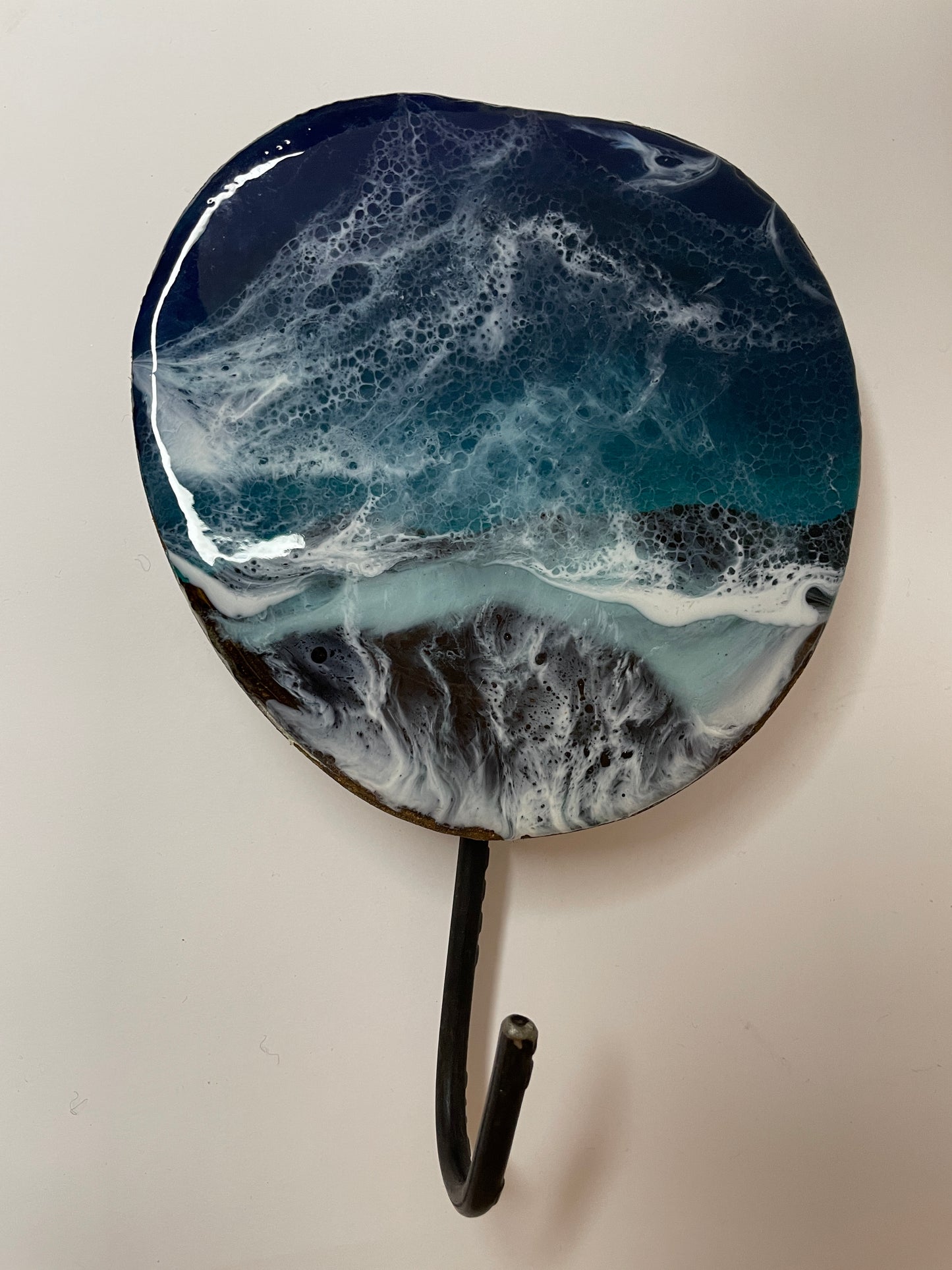 Perchero ola de mar