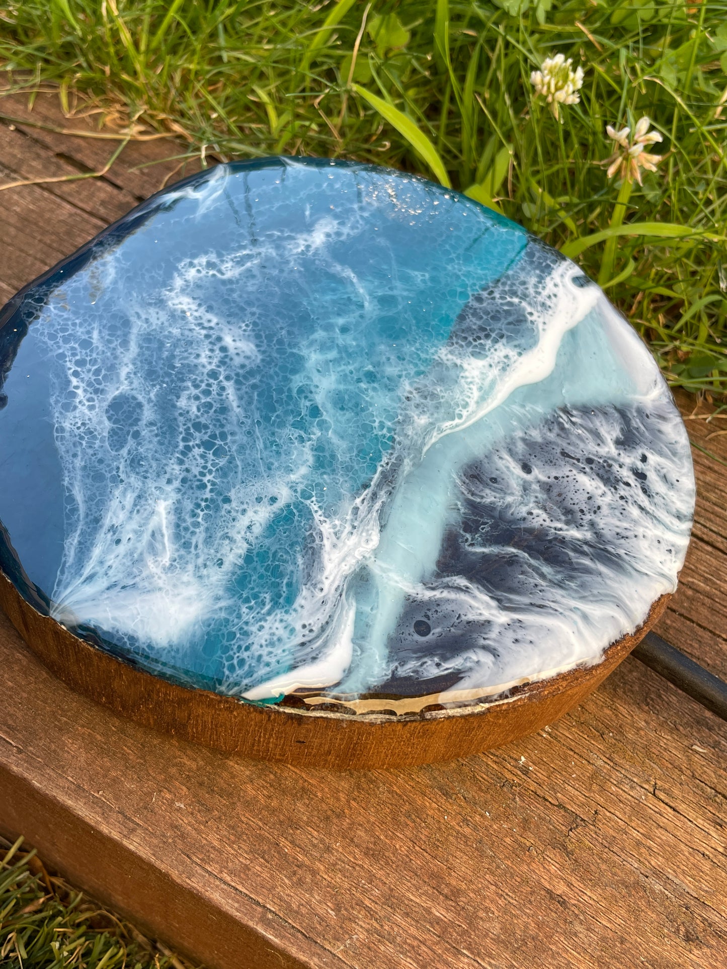 Perchero ola de mar