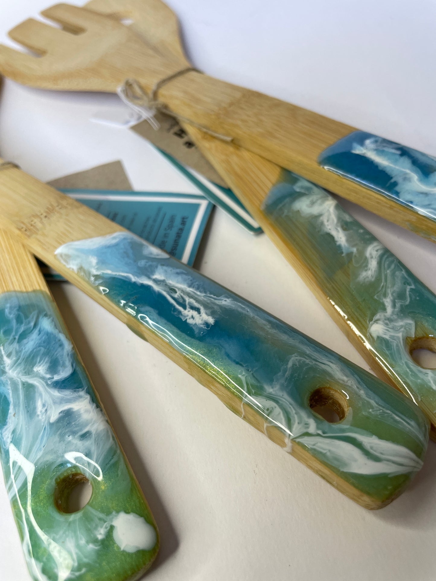 Cubiertos para ensaladas